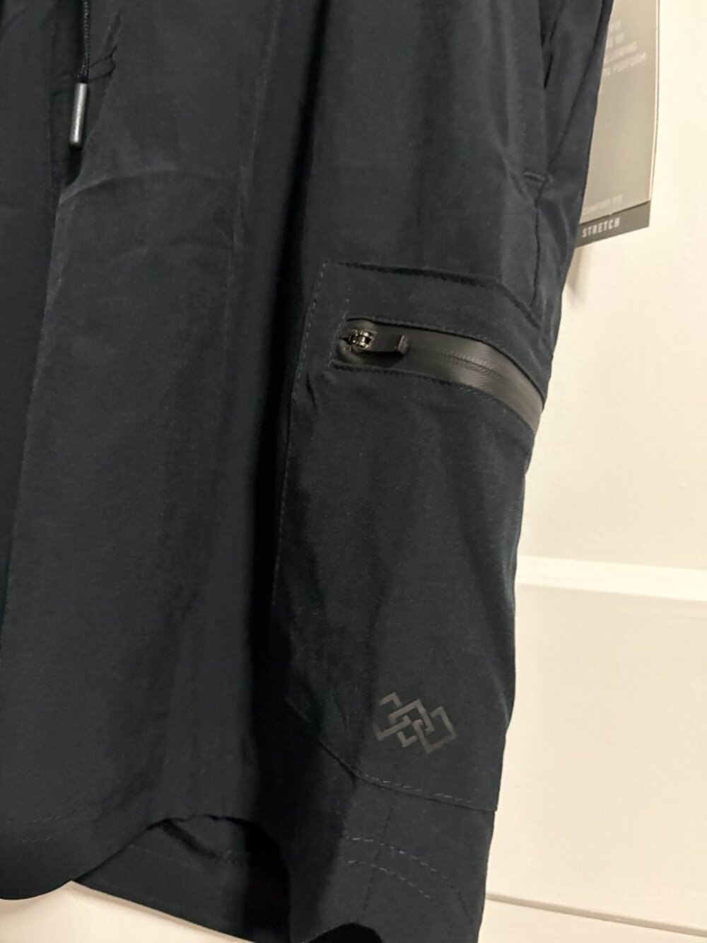 LEG3ND Legend sz S Athletic Running shorts 8.5" Inseam Black Men's NEW - Picture 3 of 4